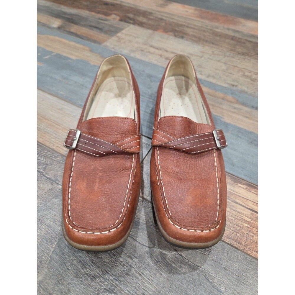 Red Wings (4674) Women's 9B  Leather Slip On Moc Driving Shoes Loafers. AMAZING